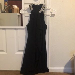 Black cocktail dress